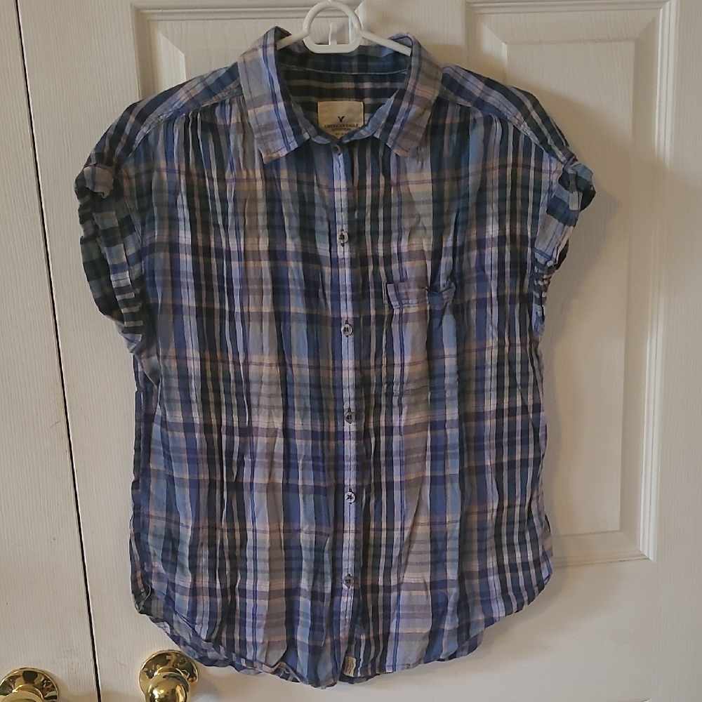 American Eagle Plaid Shirt